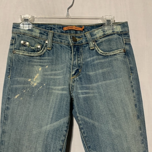 Y2K Vigoss Low Rise Bleached Jeans - Picture 3 of 10